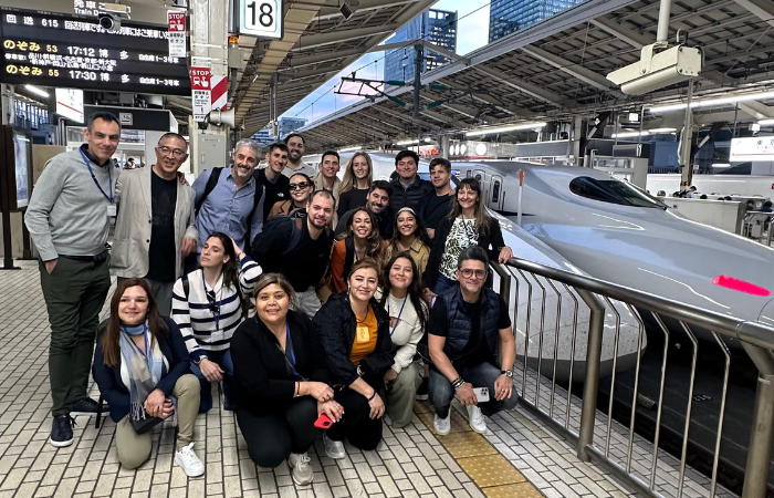 Viaje en tren bala